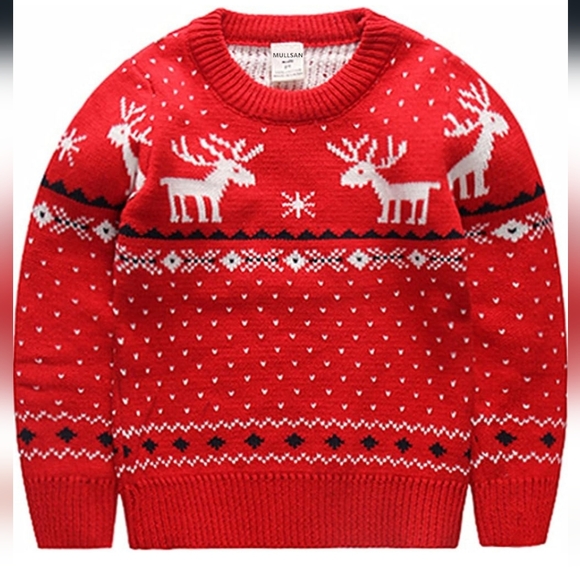 mullsam Other - MULLSAN® Children's Fireplace Lovely Sweater For Christmas NEW
